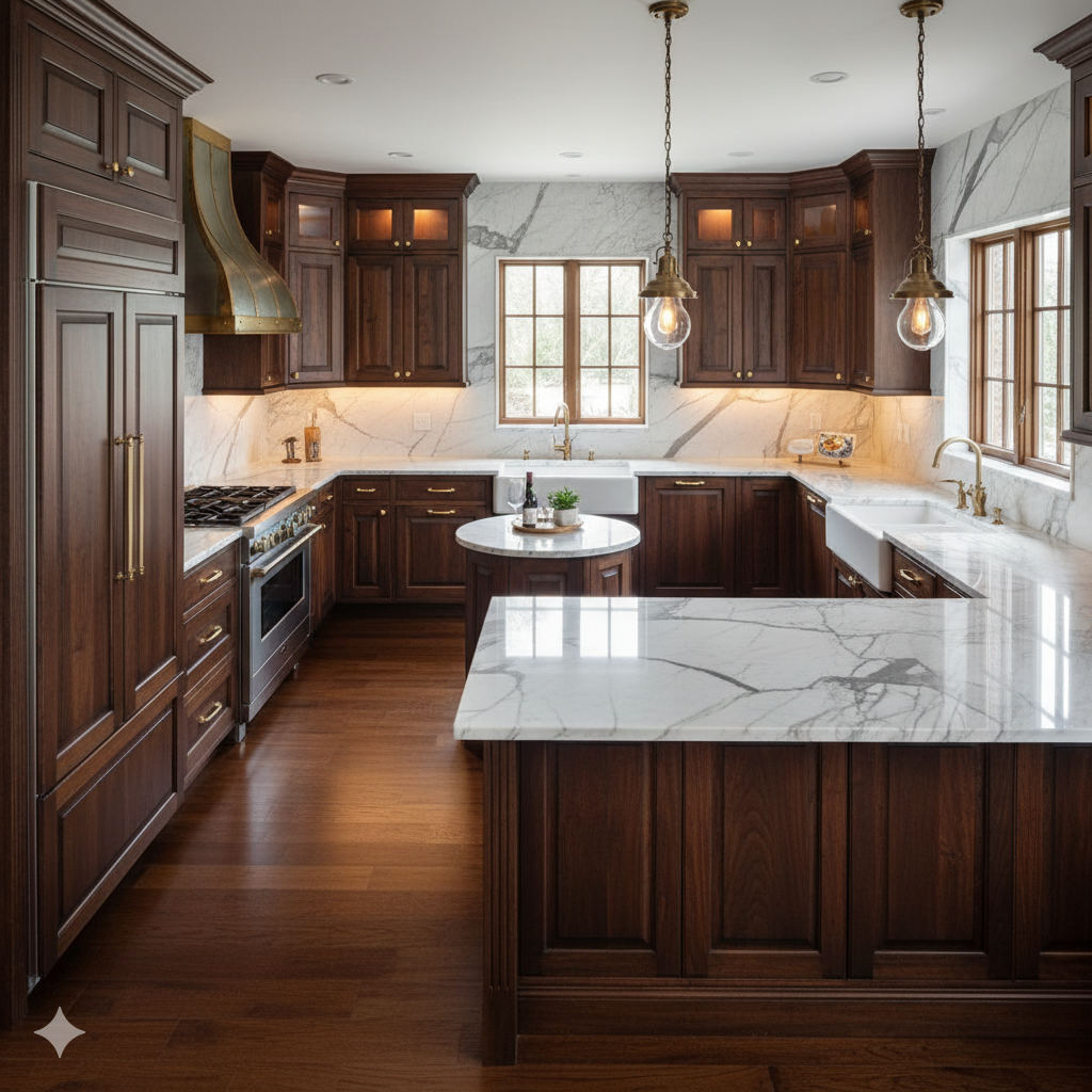 G-Shaped Kitchen Sample